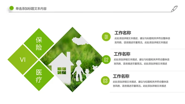 社区医疗保险保障工作总结汇报动态ppt模板