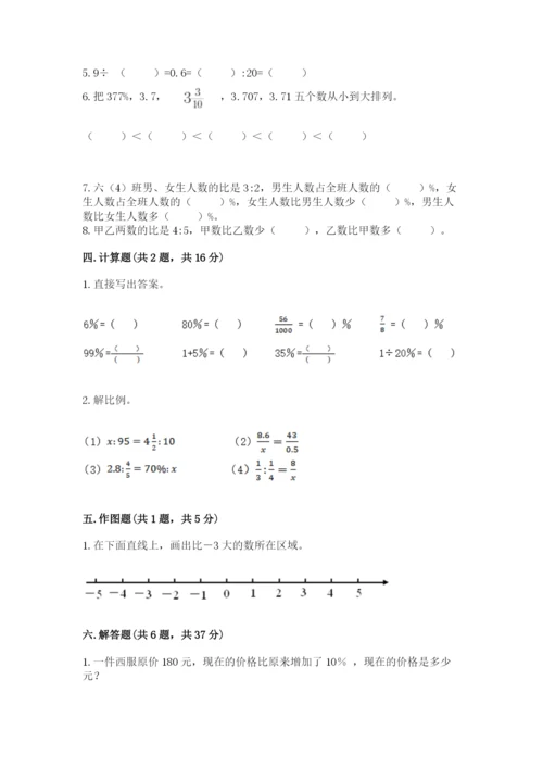北京版六年级下册期末真题卷附参考答案（模拟题）.docx