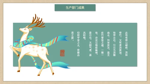 简约国潮风逐鹿而上踏梦前行职业经理工作总结汇报PPT