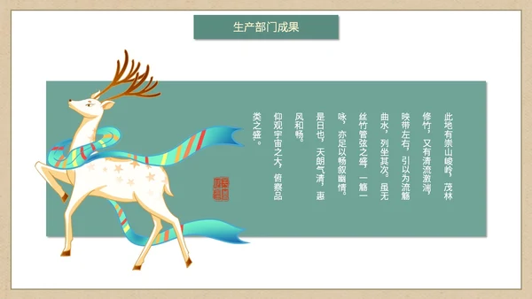 简约国潮风逐鹿而上踏梦前行职业经理工作总结汇报PPT