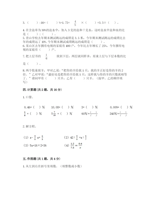 小学六年级下册数学期末卷精品【名校卷】.docx