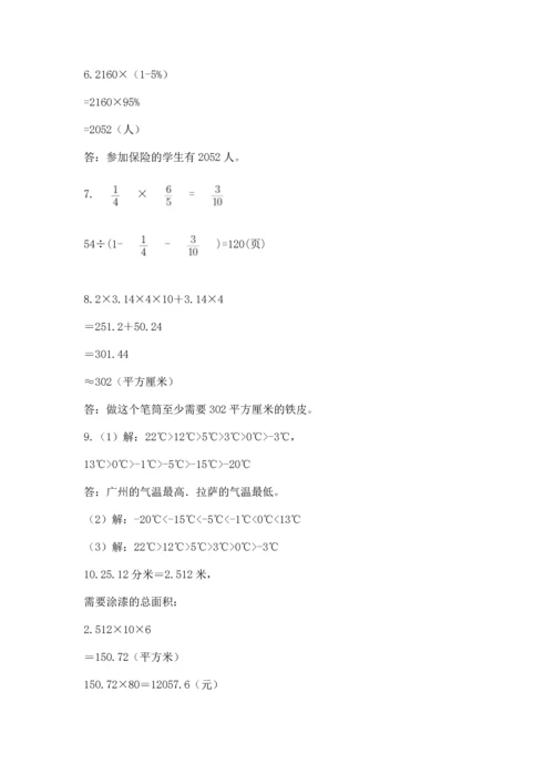 小升初数学应用题50道【培优】.docx