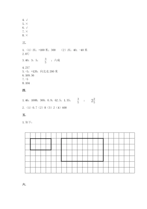 黑龙江【小升初】2023年小升初数学试卷（预热题）.docx