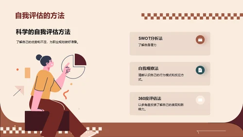 美拉德风简约大学生职业生涯规划