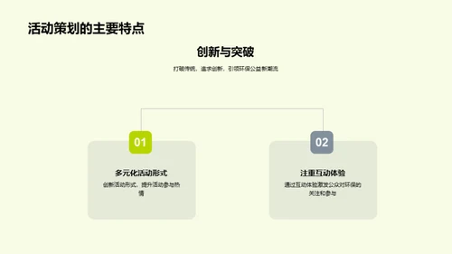 绿色未来：环保公益新篇章