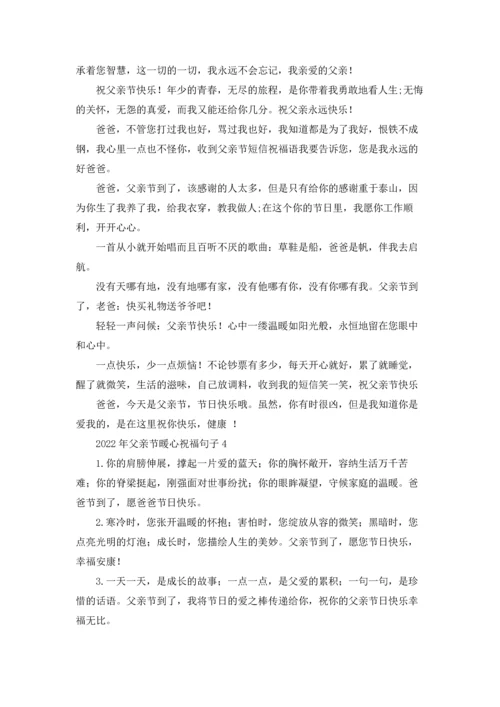 父亲节感恩话语五篇.docx