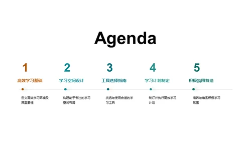 构建学习高效场景