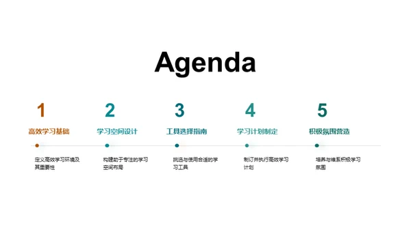 构建学习高效场景