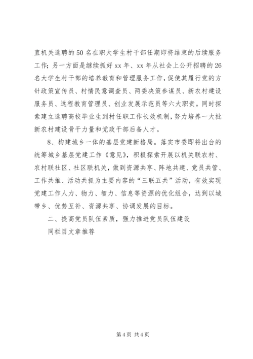 党的基层组织建设工作要点.docx