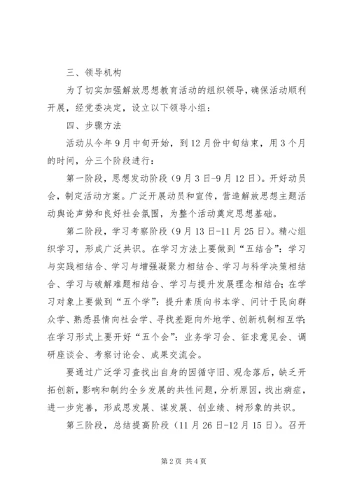 全乡解放思想指导方案.docx