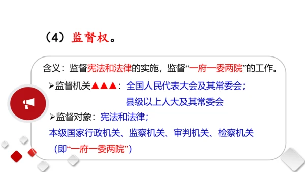 第三单元  人民当家作主  期末复习课件(共93张PPT)