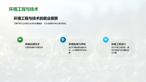 绿色未来：环保行业探索