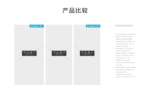 蓝色简洁商业计划书公司简介商务PPT模板