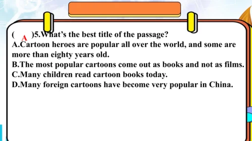 外研版八年级下册Module 5 Cartoons Unit 2 Tintin has been p