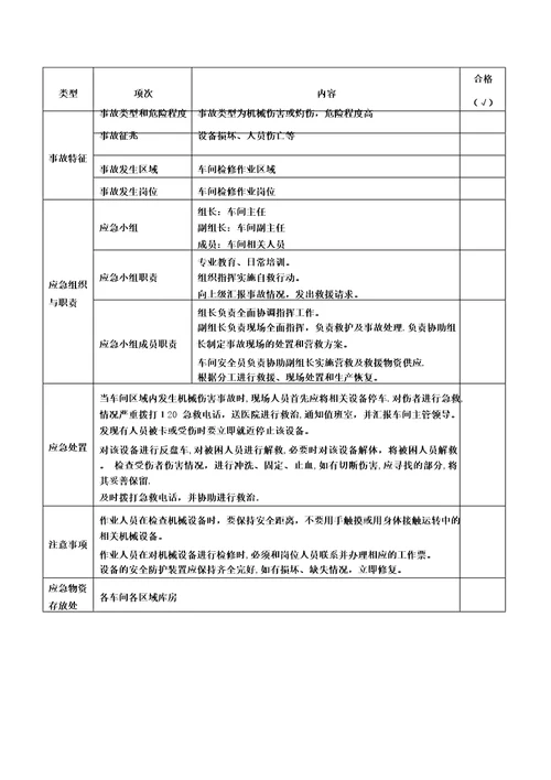 设备设施检维修方案通用范本模板