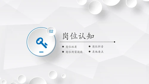简约微立体岗位竞聘报告竞岗演讲求职简历PPT
