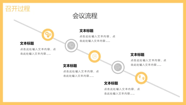 工作周例会汇报通用PPT模板