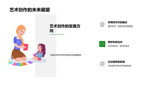 艺术创作开题答辩PPT模板