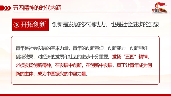 弘扬五四精神做新时代合格团员PPT模板