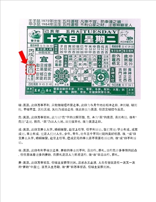 详解十二建除择日之法