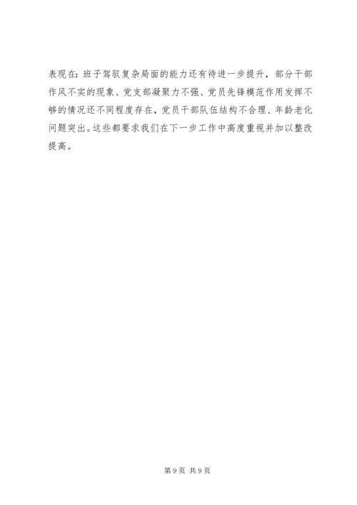 抓实基层支部夯实党建基础.docx