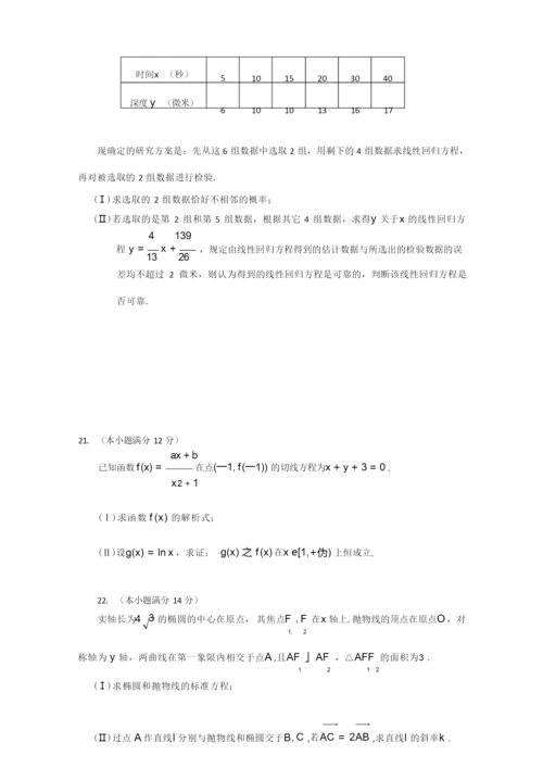 2013年高考数学全国卷1(完整试题+答案+解析).docx