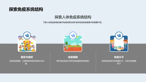 免疫系统概述PPT模板