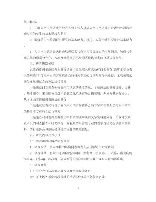 精编之大学生调查研究项目计划书.docx