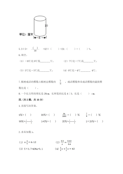 西师大版数学小升初模拟试卷精品（历年真题）.docx