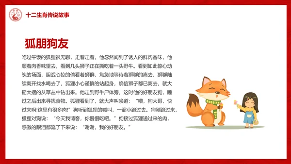 十二生肖介绍ppt模版