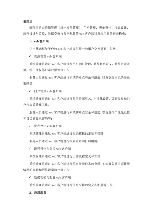 门户基础框架平台建设设计方案.docx