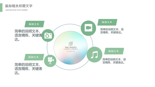 清明节气清新绿色清明节踏青PPT模板