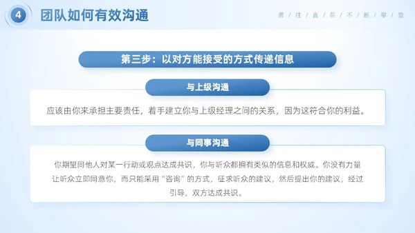 蓝色简约商务风企业团队合作的重要性团队建设培训PPT模板