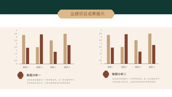 墨绿色简约中国风人资行政工作总结PPT主题
