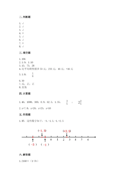 小升初六年级期末试卷（全国通用）.docx
