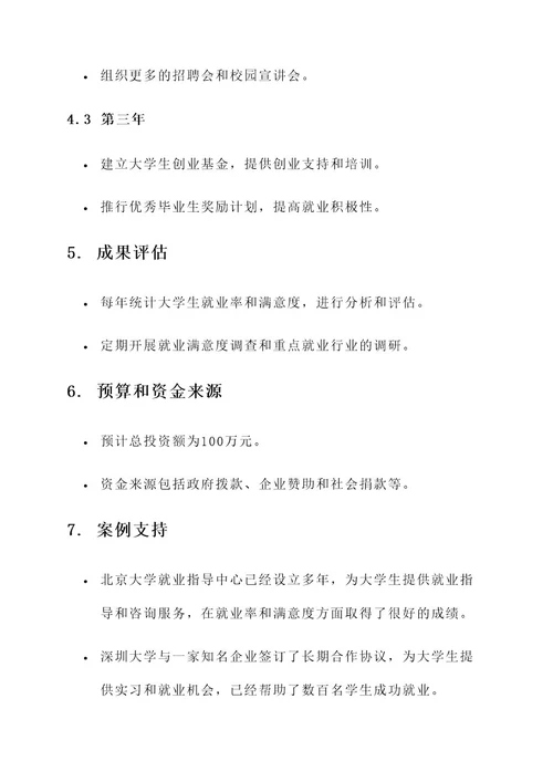 大学生就业引航策划案