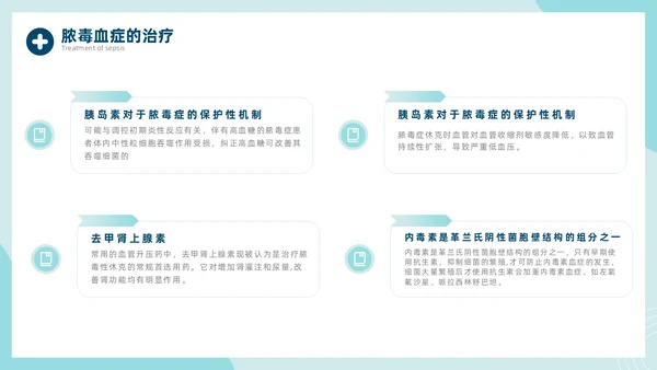 脓毒血症护理查房医疗科技通用商务绿色PPT模板