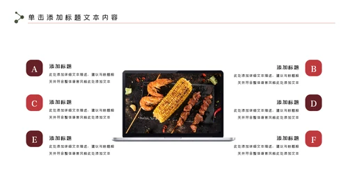 餐饮美味烧烤美食动态PPT模板