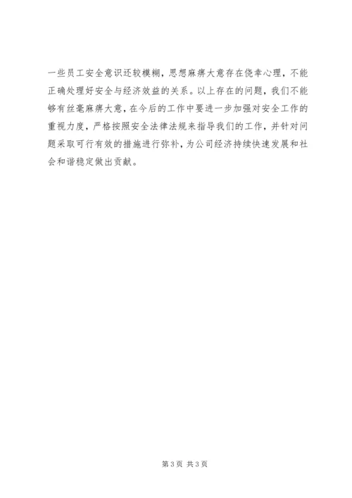 安全生产目标效果评估报告 (2).docx