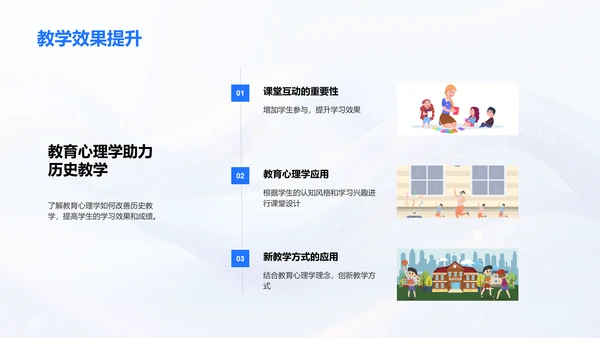 教育心理助力教学PPT模板