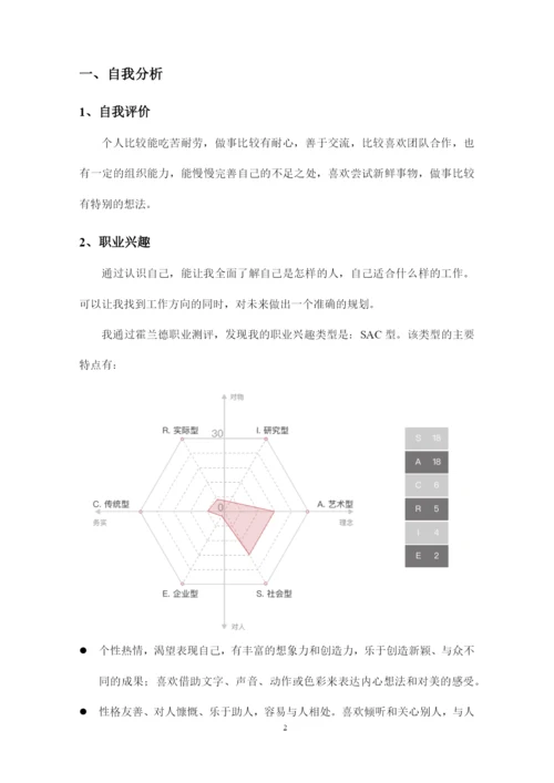 13页3900字预防医学专业职业生涯规划.docx