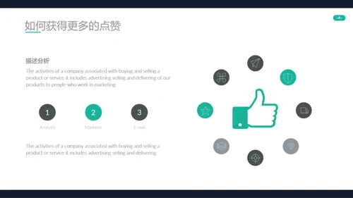 商业计划书欧美风国外企业简介模板