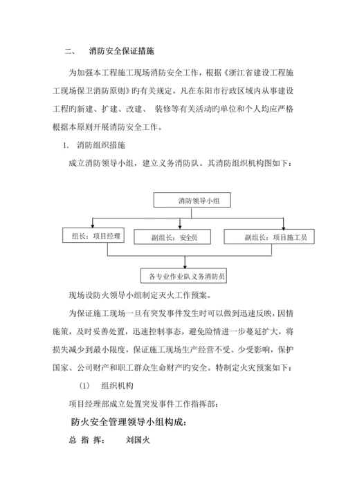 安全生产专项综合施工专题方案室内装修.docx