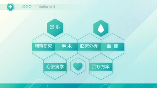 绿色智慧医院信息化建设年终工作总结PPT动态