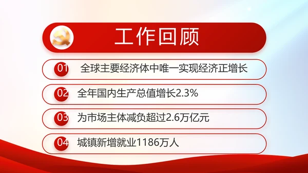 红色党建党支部工作总结汇报PPT党课