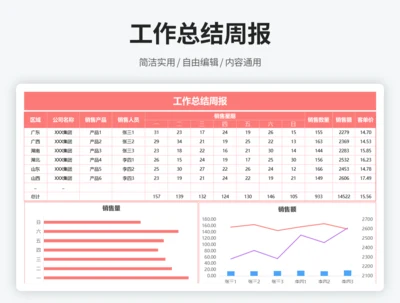 工作总结周报