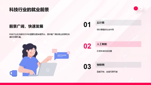 粉色简约风大学生职业生涯规划书