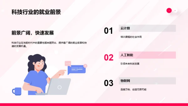 粉色简约风大学生职业生涯规划书