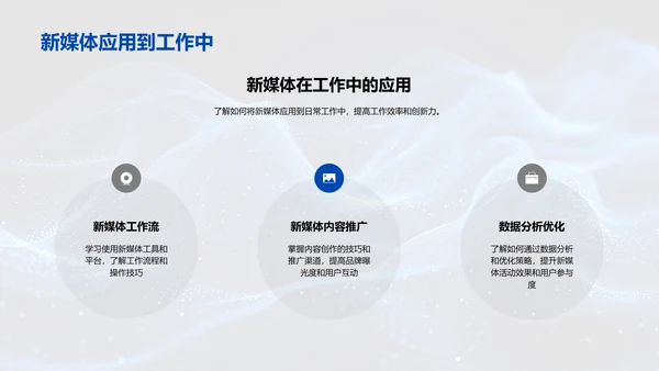 新媒体半年总结PPT模板