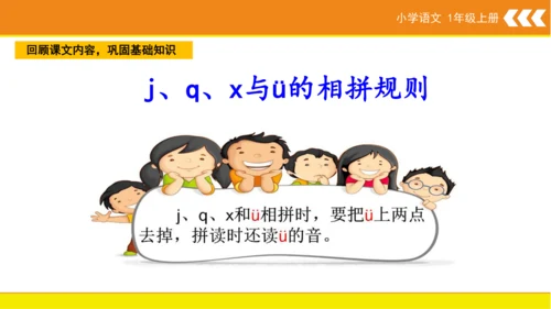 统编版语文一年级上册6 j q x  课件